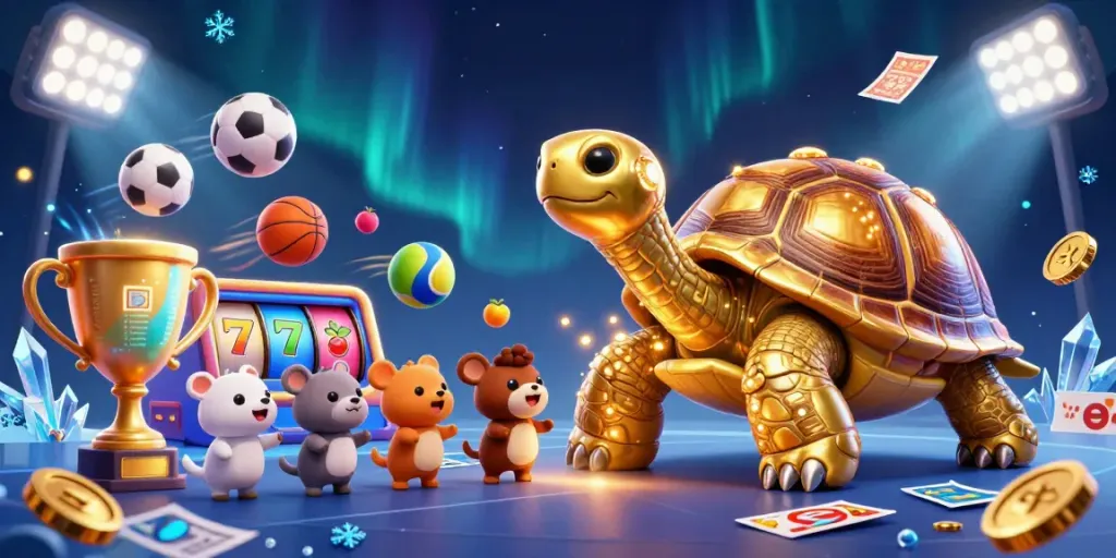 Experience the thrill of slot gacor with vibrant 3D cartoon characters and dynamic gameplay elements.