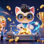 Experience the excitement as deze site brings you a dynamic illustration of a whimsical casino world full of slots and surprises.